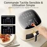 Simplus Air fryer 6,5 L, vue 3, en miniature