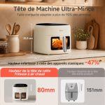 Simplus Air fryer 6,5 L, vue 4, en miniature