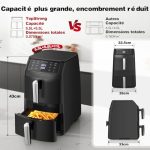 TopStrong Air fryer superposé 11 L, vue 4, en miniature