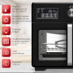 TurboTronic Four air fryer 32 L, vue 3, en miniature