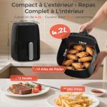 Velya Air fryer 4,2 L, vue 3, en miniature