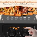 Yashe Air fryer 2,3 L, vue 2, en miniature